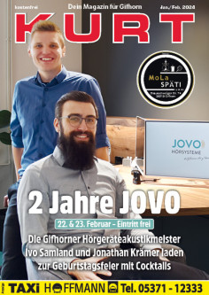 2 Jahre JOVO - Die Gifhorner Hörgeräteakustikermeister Ivo Samland und Jonathan Krämer laden zur Geburtstagsparty mit Cocktails