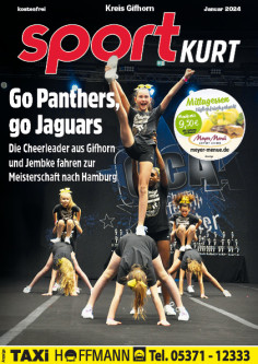 Go Panthers, go Jaguars – Die Cheerleader aus Gifhorn und Jembke fahren zur Meisterschaft nach Hamburg