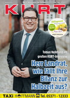 Halbzeitbilanz von Gifhorns Landrat: Tobias Heilmann im großen KURT-Interview