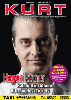 KURT verlost Tickets für Hagen Rether in Gifhorn