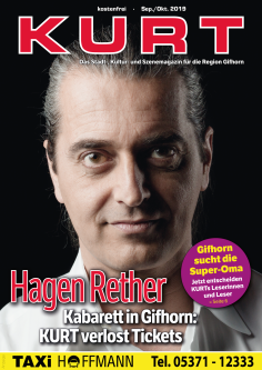 KURT verlost Tickets für Hagen Rether in Gifhorn