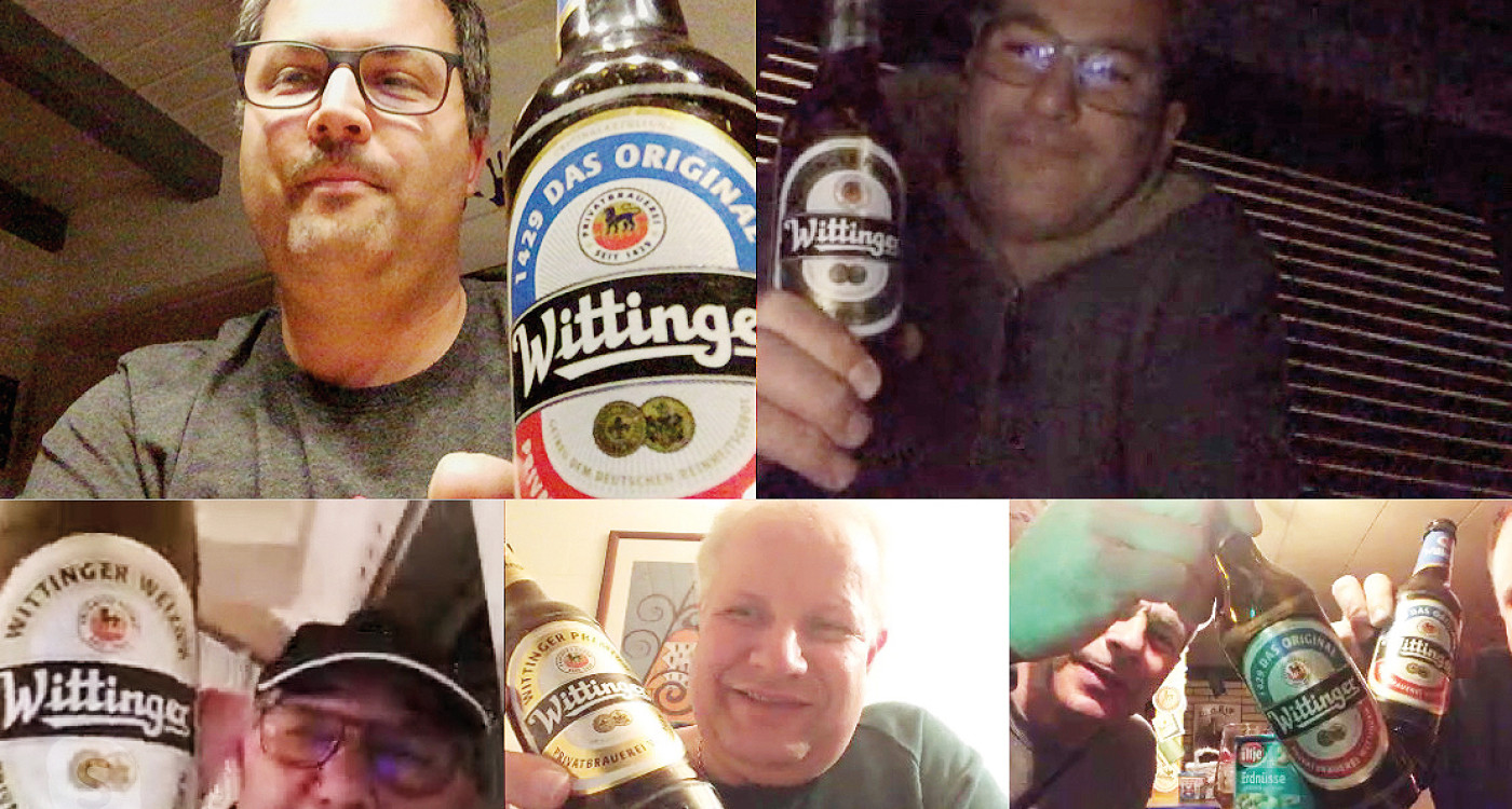 1. Zug des USK hält Skype-Konferenzen ab und sich so auf dem Laufenden