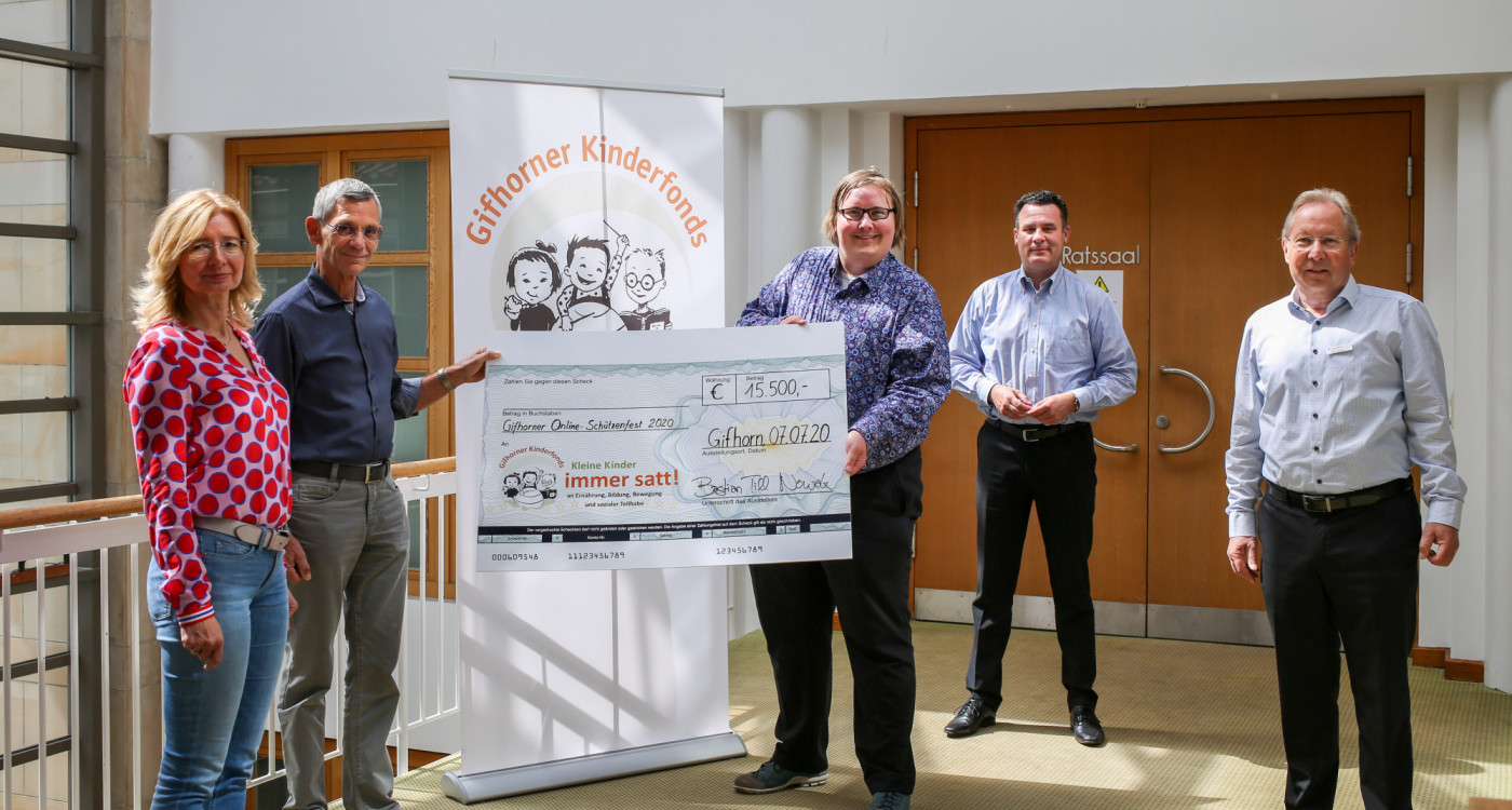 15.500 Euro! Danke Ihrer Mega-Spende schafft Gifhorns Kinderfonds neue Projekte