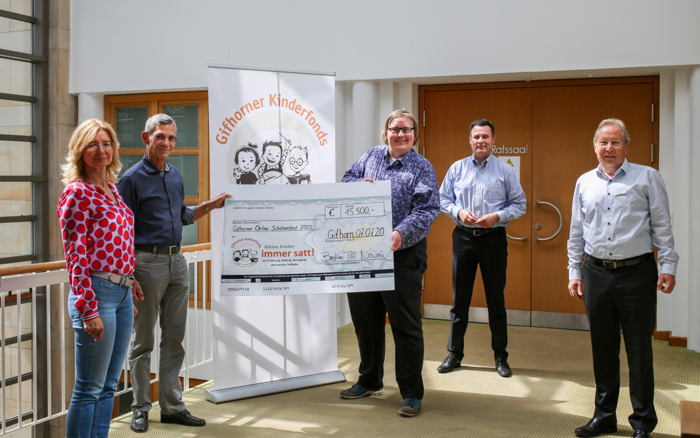 15.500 Euro! Danke Ihrer Mega-Spende schafft Gifhorns Kinderfonds neue Projekte