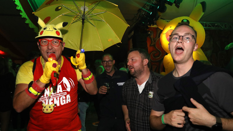 150 Jahre Feuerwehr Gamsen: Die schönsten Fotos zur großen Partynacht 