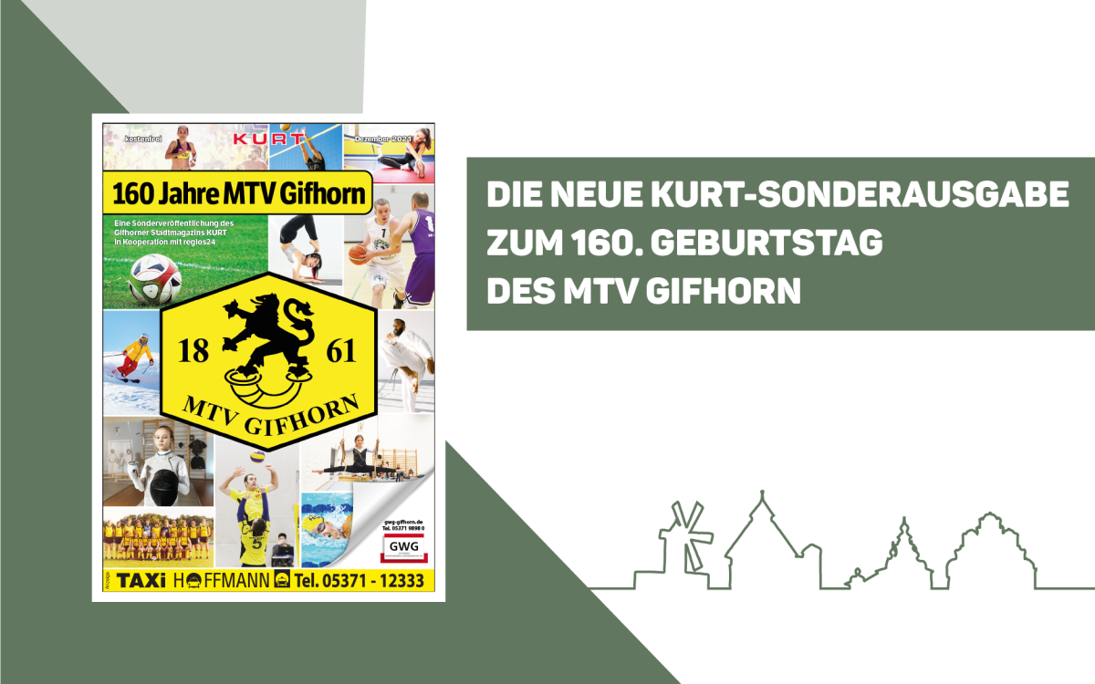 160 Jahre MTV Gifhorn: KURT gratuliert mit einer starken Sonderausgabe!