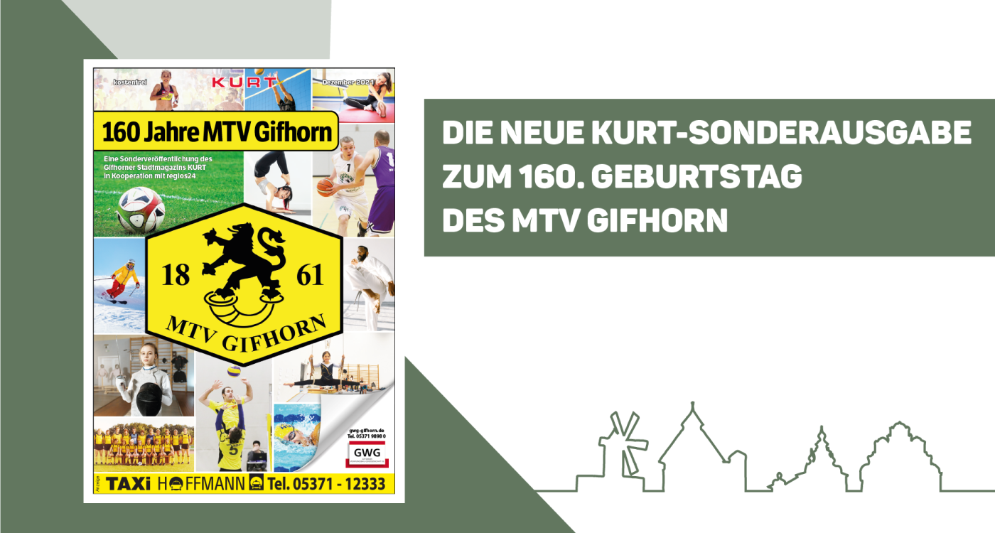 160 Jahre MTV Gifhorn: KURT gratuliert mit einer starken Sonderausgabe!