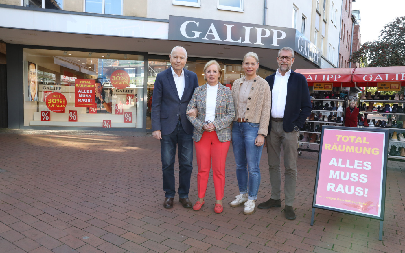 30 Prozent Rabatt: Schuhmode Galipp im Räumungsverkauf bis 21. Dezember