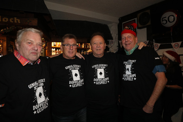 50 Jahre Alt Gifhorn: So feierten Stammtische, Freunde und Familie das Jubiläum am Fuße des Weinbergs