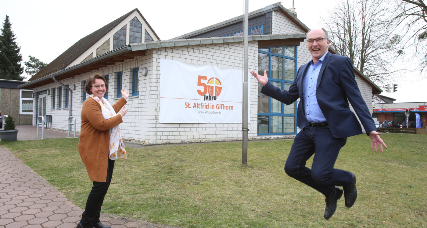 50 Jahre St. Altfrid: Die katholische Gemeinde in Gifhorn will eine Kirche des Handelns bleiben
