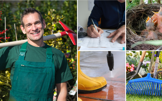7 Tipps, um den Garten auf Vordermann zu bringen: KURT zieht sich seine trittfesten Gummistiefel an und legt richtig los