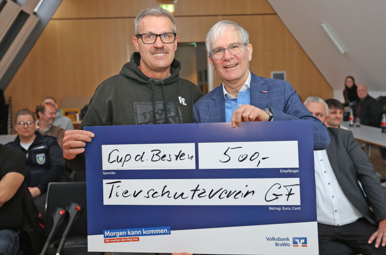9000 Euro für 12 gute Zwecke: MTV Gamsen und Sport KURT überreichen die Erlöse vom Cup der Besten