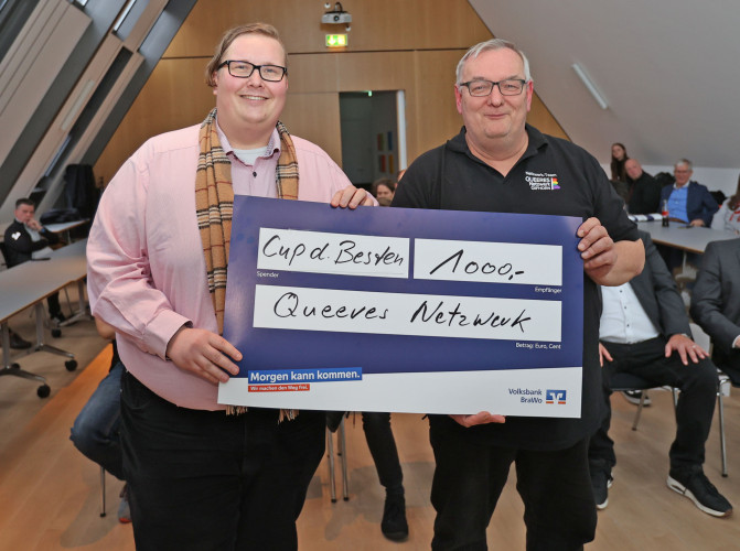 9000 Euro für 12 gute Zwecke: MTV Gamsen und Sport KURT überreichen die Erlöse vom Cup der Besten