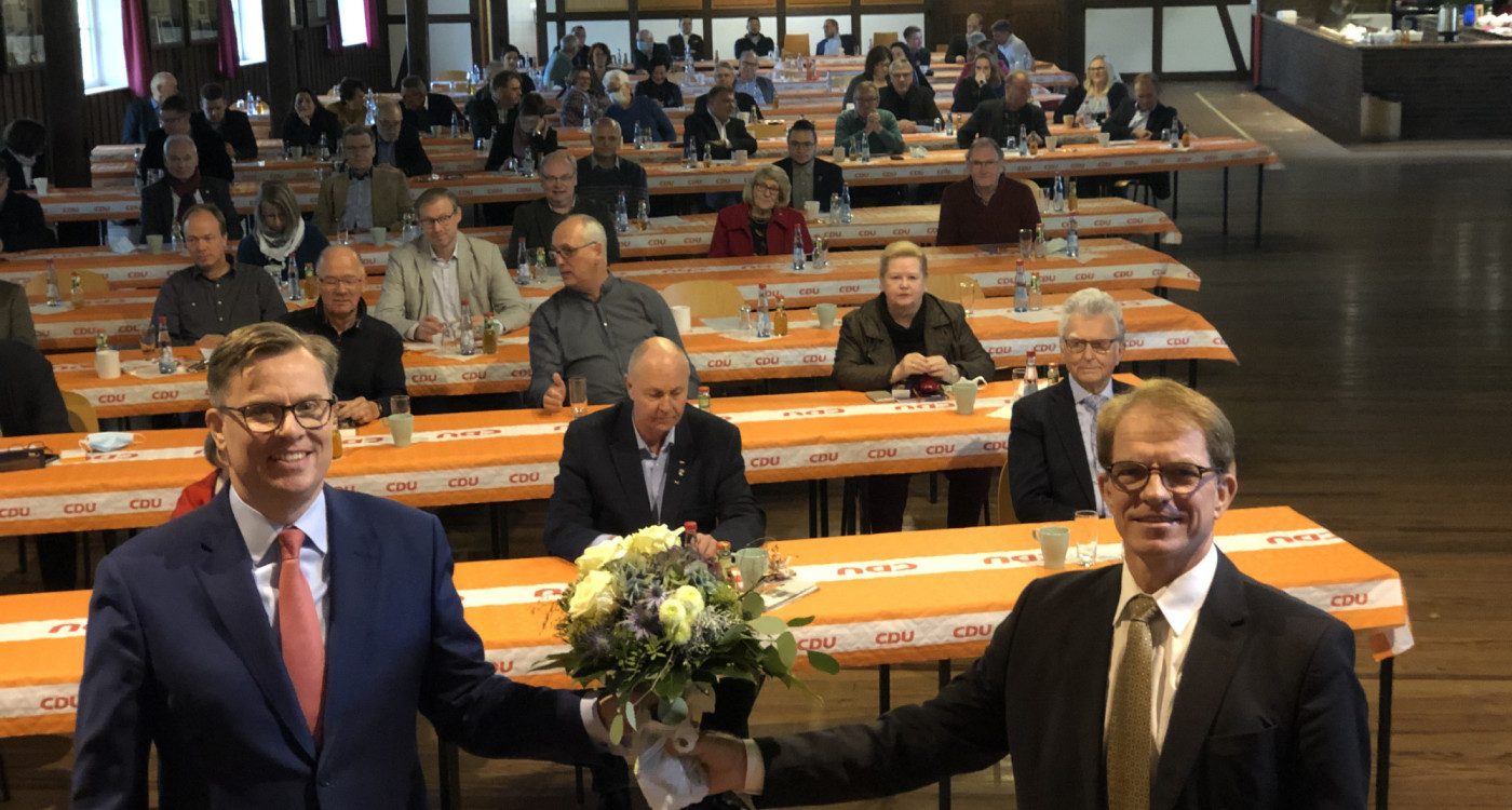 96,55 Prozent: CDU nominiert Gifhorns Landrat Andreas Ebel mit großer Mehrheit für eine Kandidatur zur zweiten Amtszeit