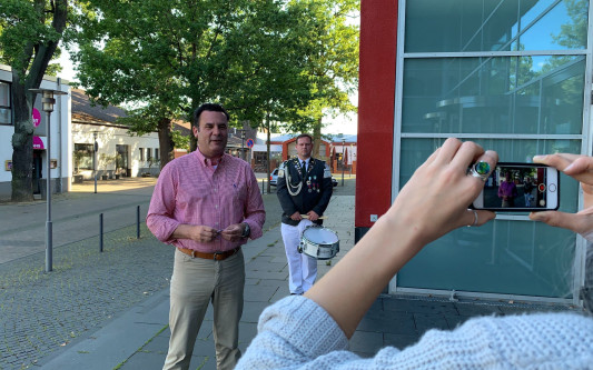 Abgefahrene Performance im sprudelnden Springbrunnen - Marieke Eichner ist Gifhorns Dancing Queen 2020