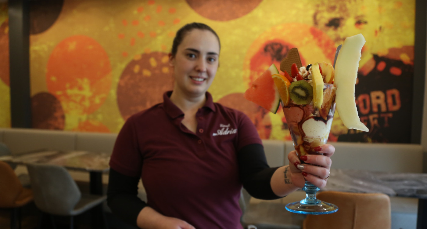 Adria - Obst, Früchte, Nutella – Neben dem Eisbecher warten Crêpes, Waffeln und Kuchen