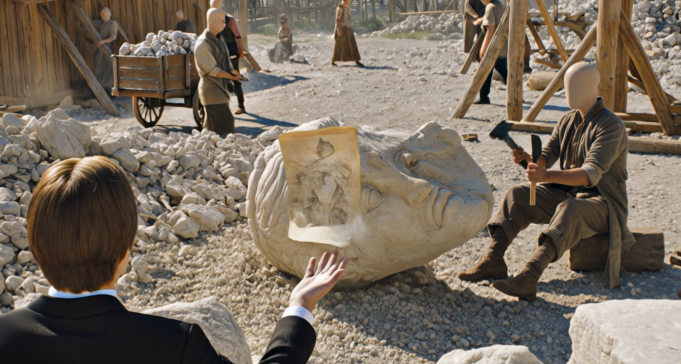 Affen, die nach dem Mond im Wasser greifen: Im Künstlerhaus Meinersen zeigt Ziming Peng ab 5. September seine tiefschürfende Videokunst