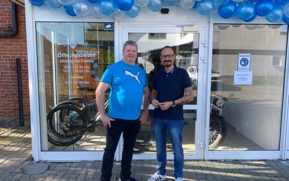 Alles für den Familienausflug bei NM-Bikes - Thorsten Nieß und Heiko Meyer finden für jeden den passenden Drahtesel
