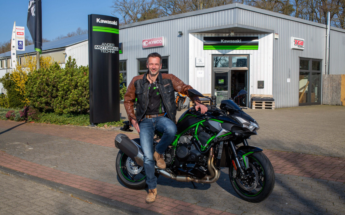 Anger Motorradtechnik hat nach wie vor seine Werkstatt offen und baut auf Abhol- und Bringdienst