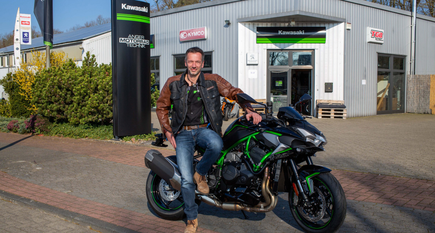 Anger Motorradtechnik hat nach wie vor seine Werkstatt offen und baut auf Abhol- und Bringdienst