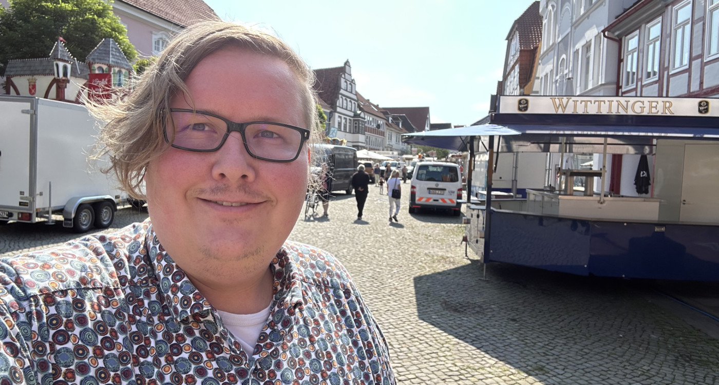 Anleitung zum Glücklichsein – All diese Erinnerungen verbindet KURT-Herausgeber Bastian Till Nowak mit Gifhorns Altstadtfest