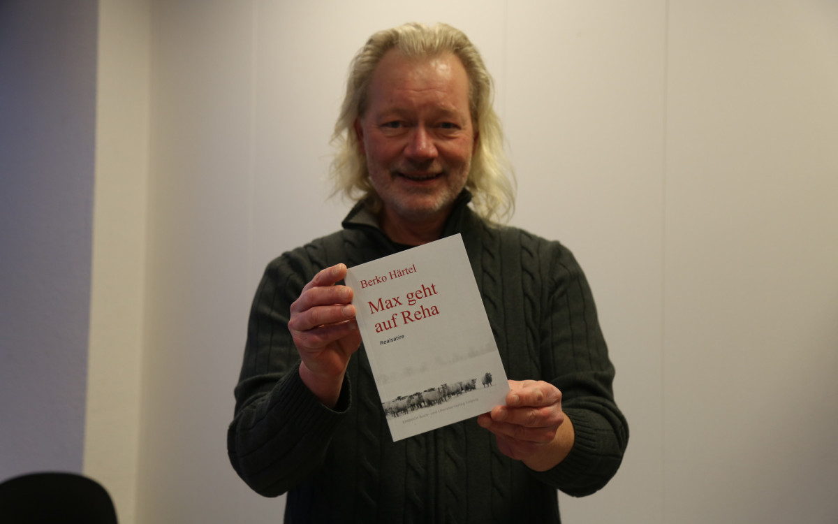 Anti-Aggressions-Therapie, Alk-Schmuggel und richtiges Atmen - Der Gifhorner Berko Härtel verarbeitet eigene Reha-Erfahrungen in Realsatire