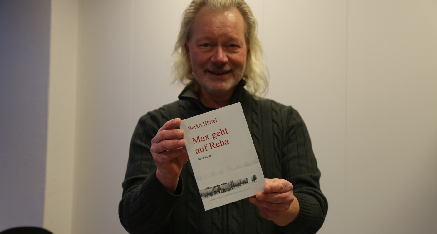 Anti-Aggressions-Therapie, Alk-Schmuggel und richtiges Atmen - Der Gifhorner Berko Härtel verarbeitet eigene Reha-Erfahrungen in Realsatire