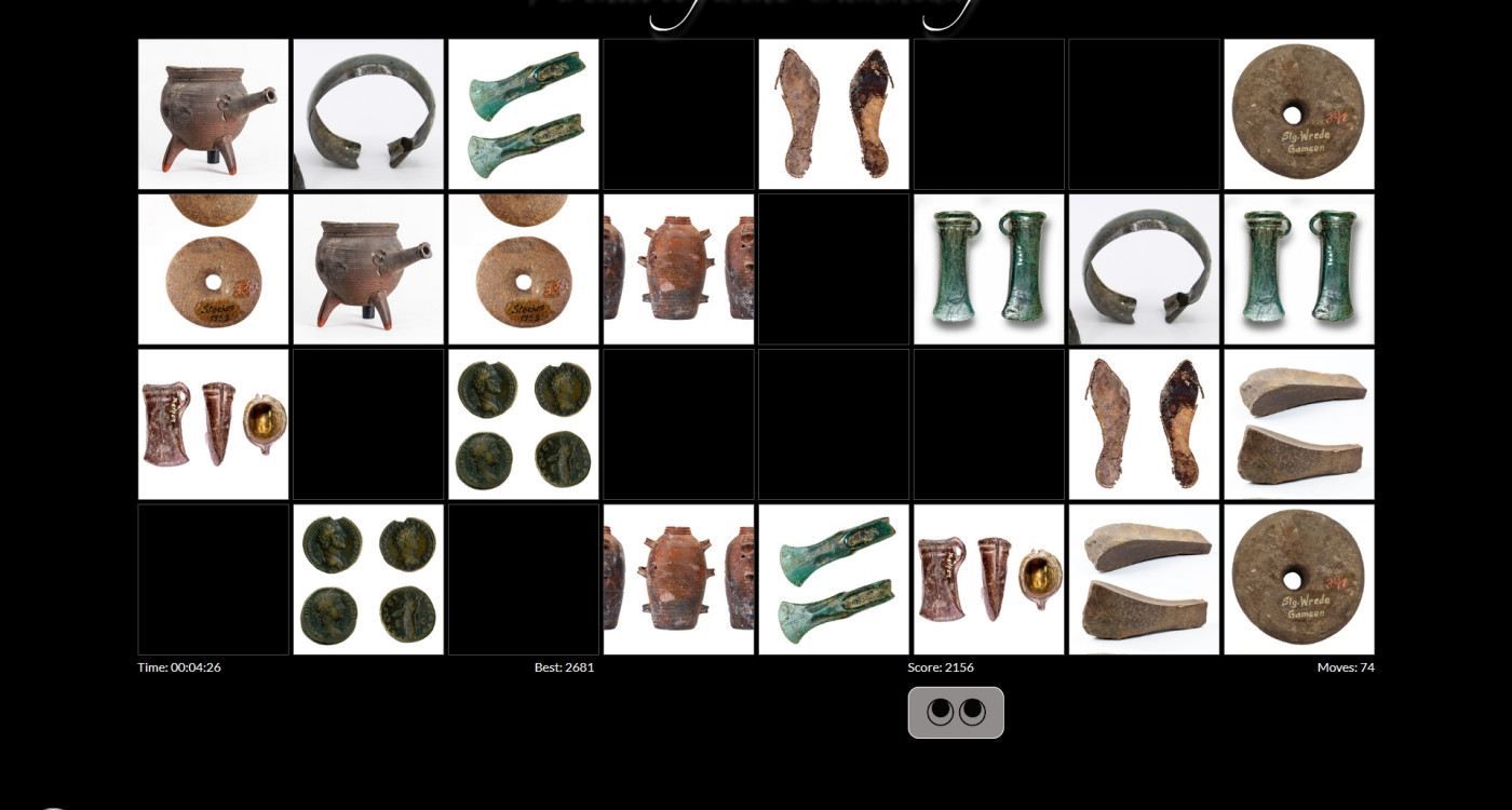 Archäologie spielerisch erleben: Online-Memory mit Funden aus der Kreis- und Stadtarchäologie Gifhorn