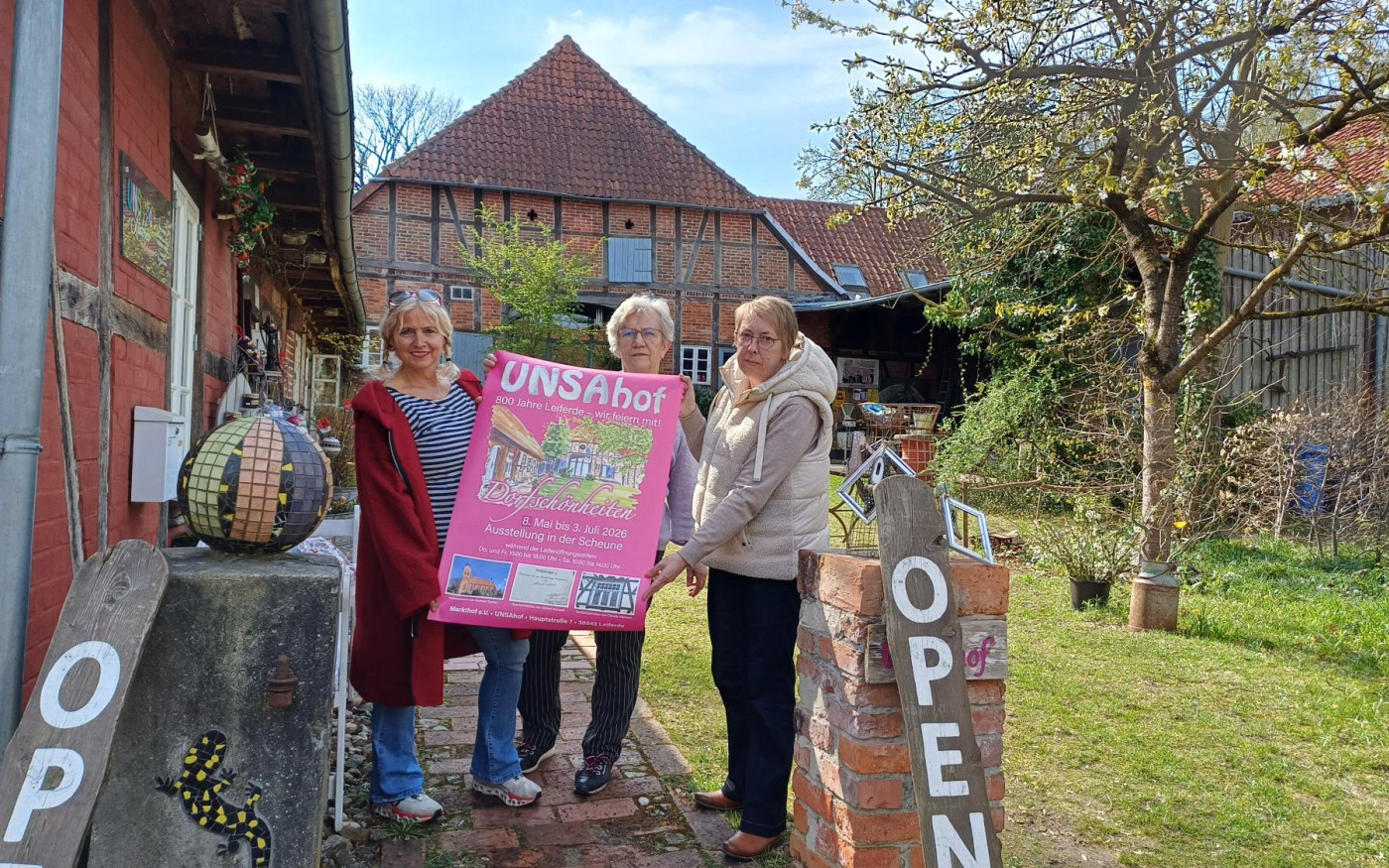 Auch der Unsahof feiert 800 Jahre Leiferde: Tolles Programm mit Foto-Ausstellung, Rundgang und Kunstprojekt für Kids