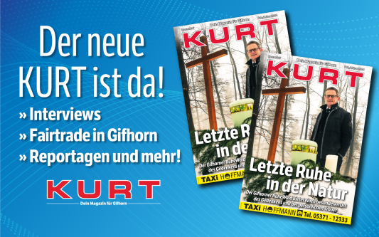 Auch wenn auf Gifhorns Straßen nichts mehr geht - KURT geht immer!