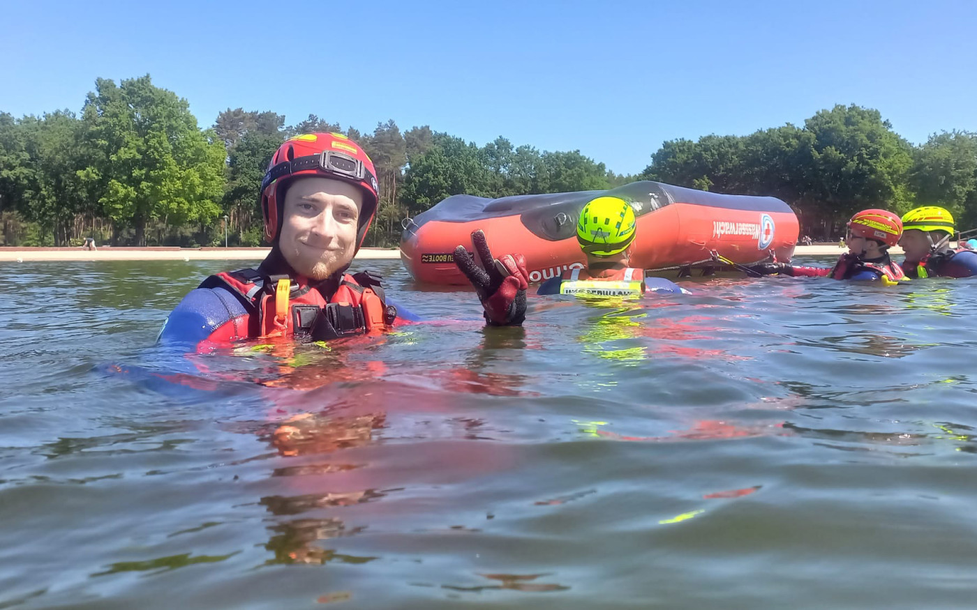 Auf das Deutsche Rote Kreuz ist Verlass: Katastrophenschutz, Wasserwacht und Co kümmern sich auch im Ernstfall