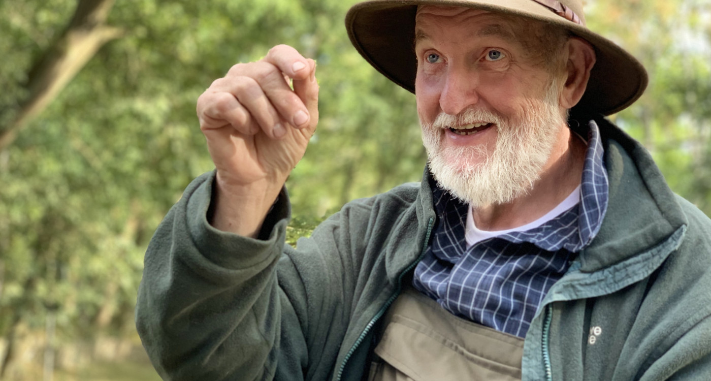 Auf dem vorweihnachtlichen Weg zum Stall - Schäfer Carlo Laser führt über 4 Stationen durch die Gifhorner Heide