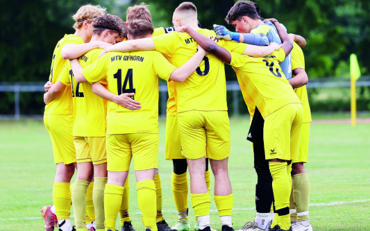 Auf dem Weg in die Niedersachsenliga: Für die B-Junioren des MTV Gifhorn ist der Aufstieg zum Greifen nah