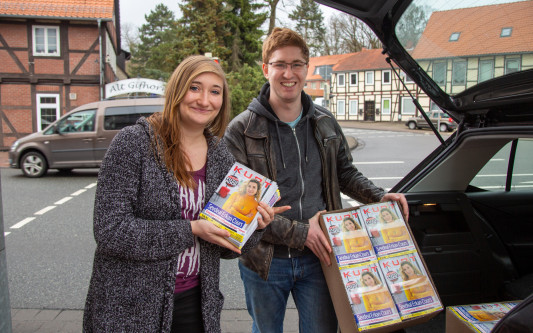 Auf der Suche nach einem Verdienst? Sei dabei und hilf KURT bei der Verteilung der neuen Magazine