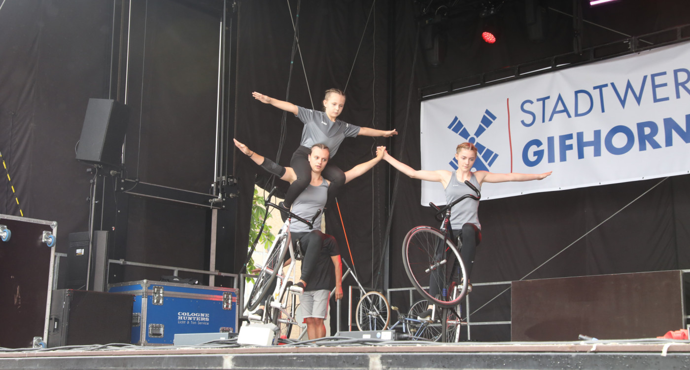 Auf die Balance kommt es an: RSV Löwe Gifhorn ist beim Altstadtfest auf der Rathaus-Bühne dabei
