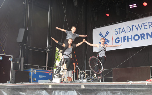 Auf die Balance kommt es an: RSV Löwe Gifhorn ist beim Altstadtfest auf der Rathaus-Bühne dabei