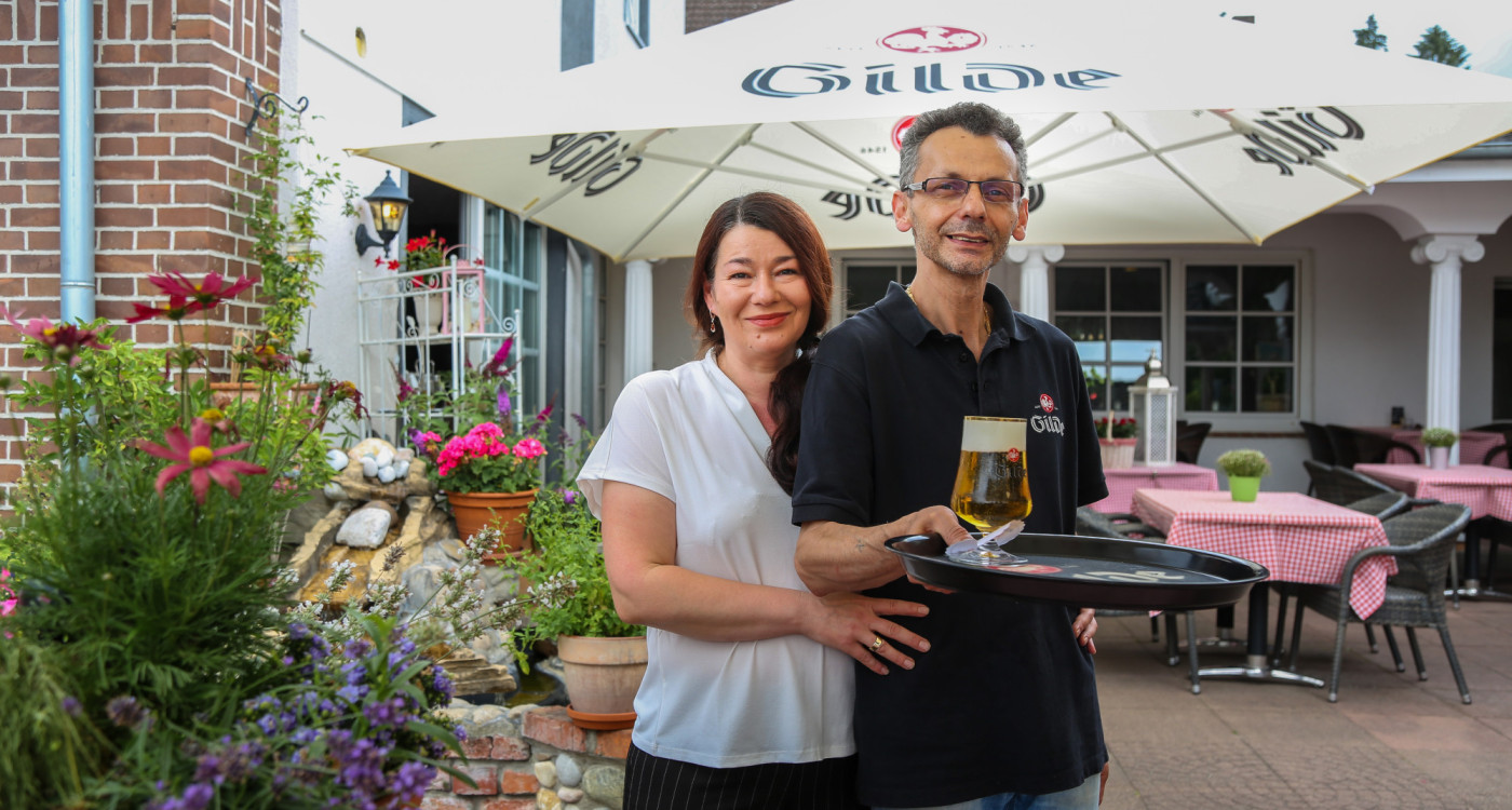 Auf eine Pizza Capricciosa am Ginkgobaum: Das Restaurant La Fontana in Gifhorn verführt mit italienisch-mediterraner Küche