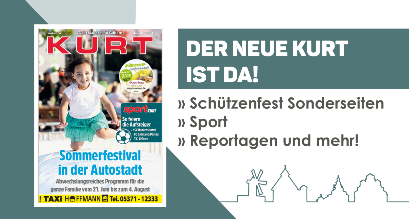 Auf geht's zum Gifhorner Schützenfest – 30 Sonderseiten im neuen KURT