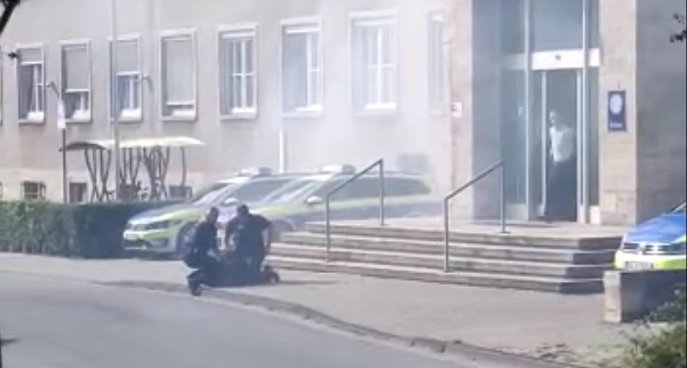 Augenzeuge des Anschlags auf Gifhorns Polizei berichtet - Täter sei besoffen gewesen und habe schon vorher Stress gemacht