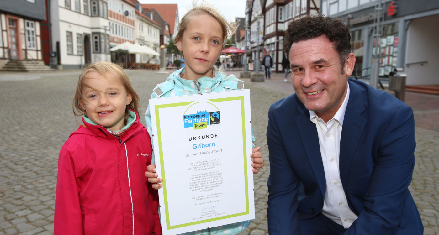 Ausgezeichnet! Gifhorn ist nun offiziell Fairtrade-Town