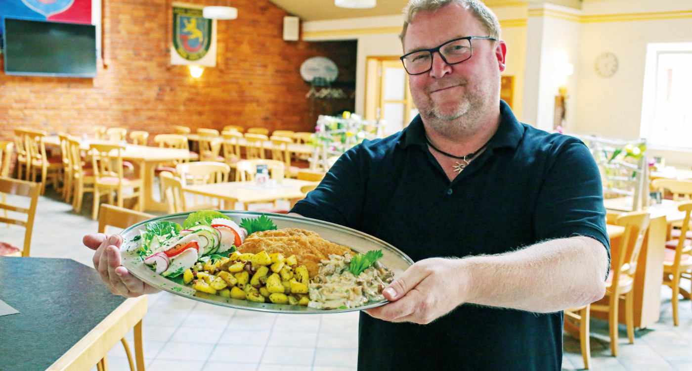 Bei Sven‘s Schützen-Wiese gibt's volle Power Hausmannskost – auch in vegetarischer Kombination