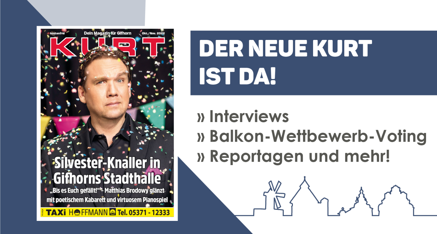 Kurz vor Halloween: Bei uns gibt es nicht nur Süßes oder Saures, sondern auch Lustiges und Spannendes – Der neue KURT ist da!