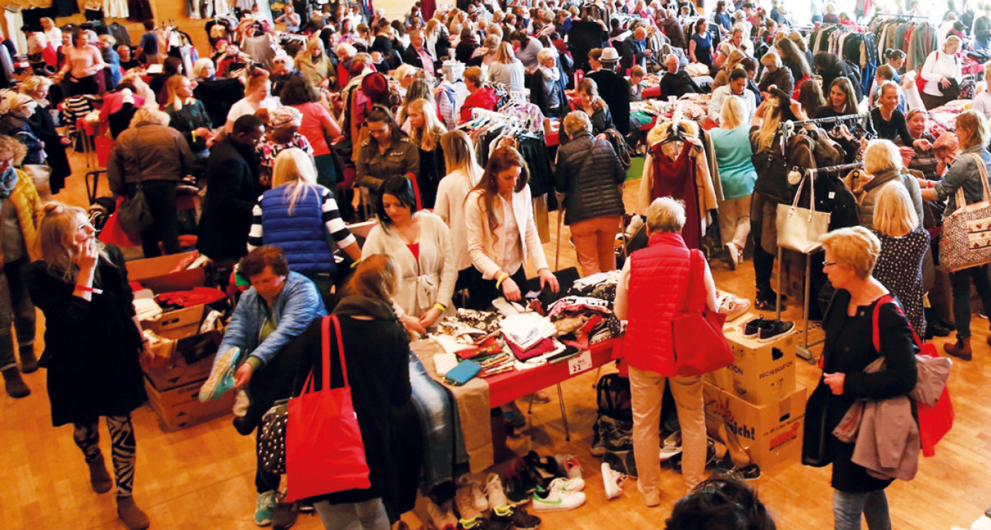 Beliebter Modewinkel am 15. Februar: Frauenflohmarkt in Gifhorns Stadthalle
