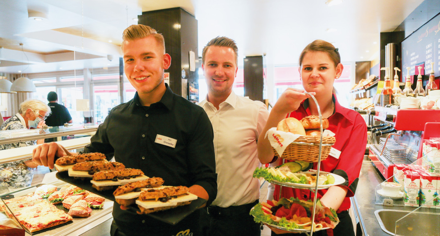 Brötchen, Aufläufe, Tiger-Baguette, Kuchen - Im Leiferts gibt's alles, was das Herz begehrt