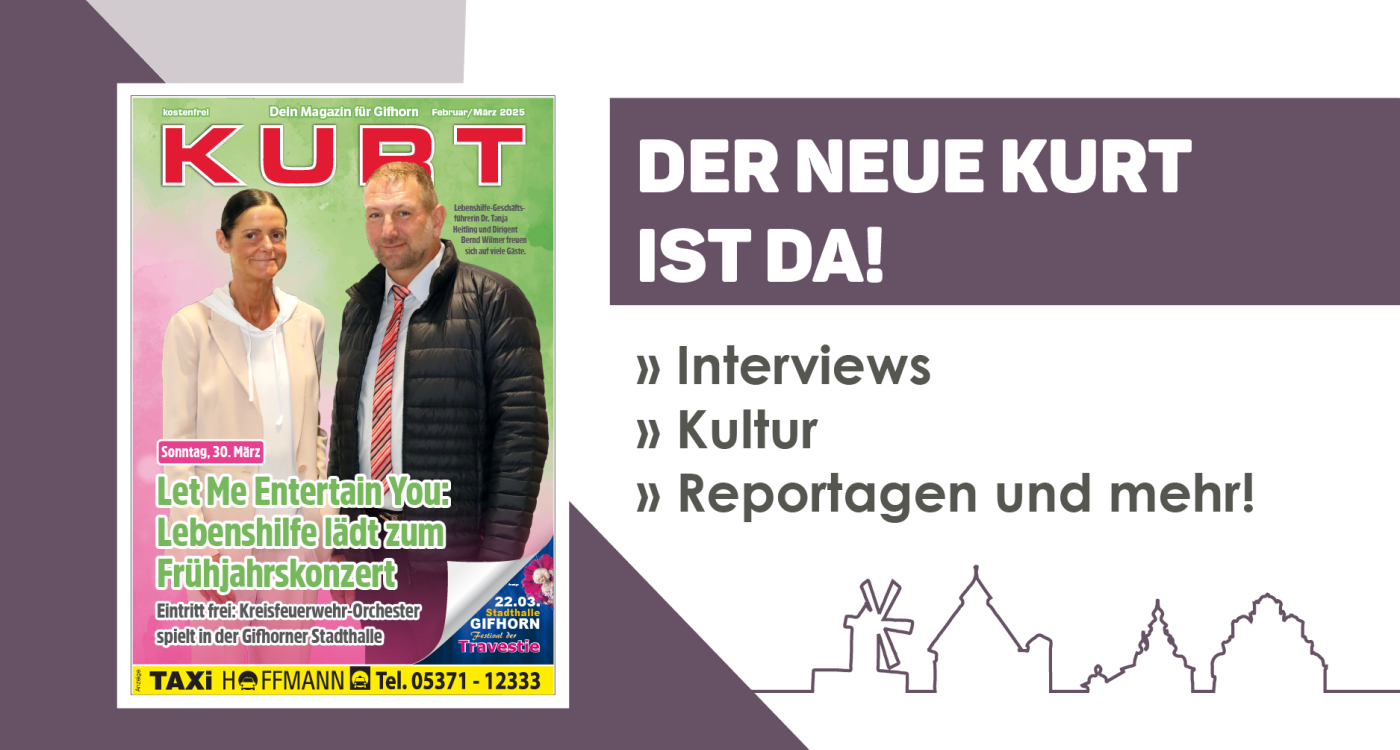 Bundestagswahl, Kunst-Ausstellungen, Orchester-Musik – Der neue KURT strotzt nur so vor Vielfalt