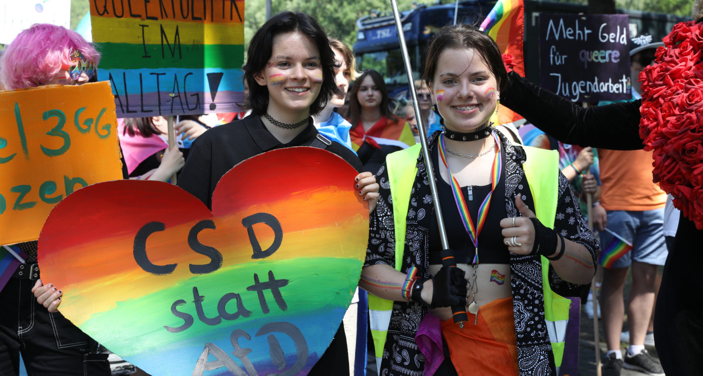 Buntes Straßenfest und Bühnenshows: Am Samstag organisiert das Queere Netzwerk Gifhorn seinen 2. Christopher Street Day