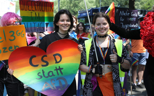 Buntes Straßenfest und Bühnenshows: Am Samstag organisiert das Queere Netzwerk Gifhorn seinen 2. Christopher Street Day