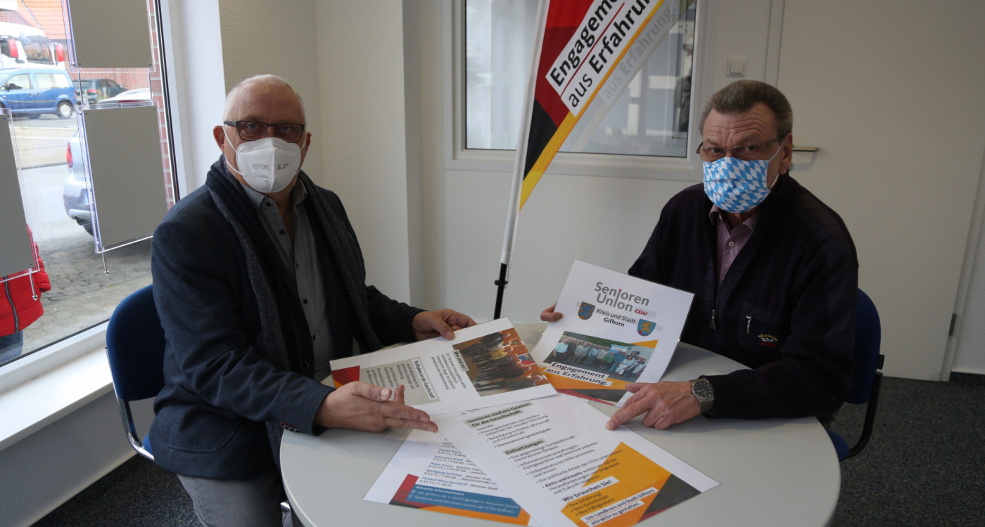 Büro 60+ steht in den Startlöchern - Senioren-Union plant Forum für Orientierung und Informationsgespräche