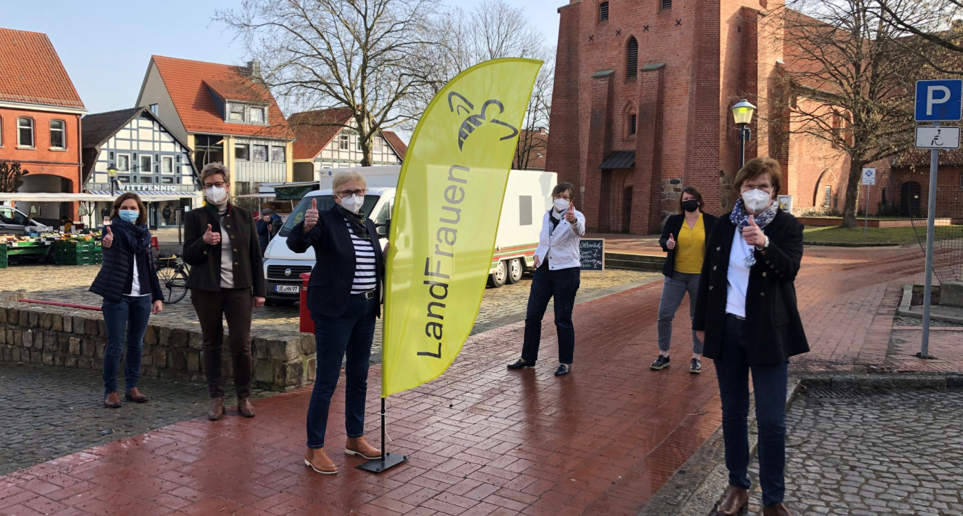 Co-Working-Container: Landfrauen-Kreisverband Gifhorn zeigt neue Arbeitsformen auf dem Land