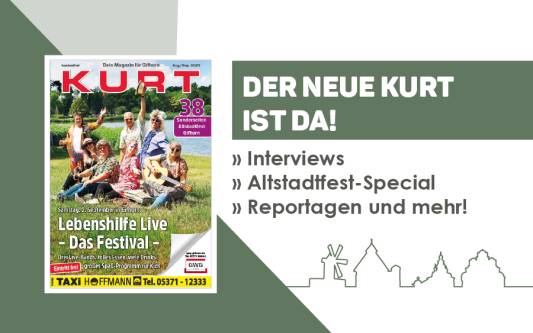 Das Gifhorner Altstadtfest ist in voller Größe zurück, da kann der neue KURT mithalten!